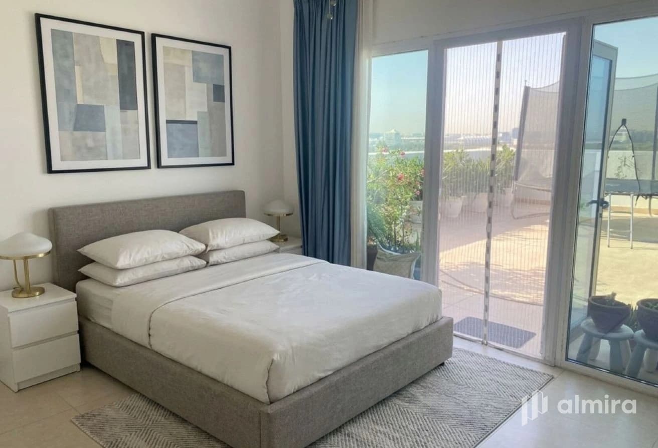 Golf and Sea View | Unfurnished | 3BR+Maid