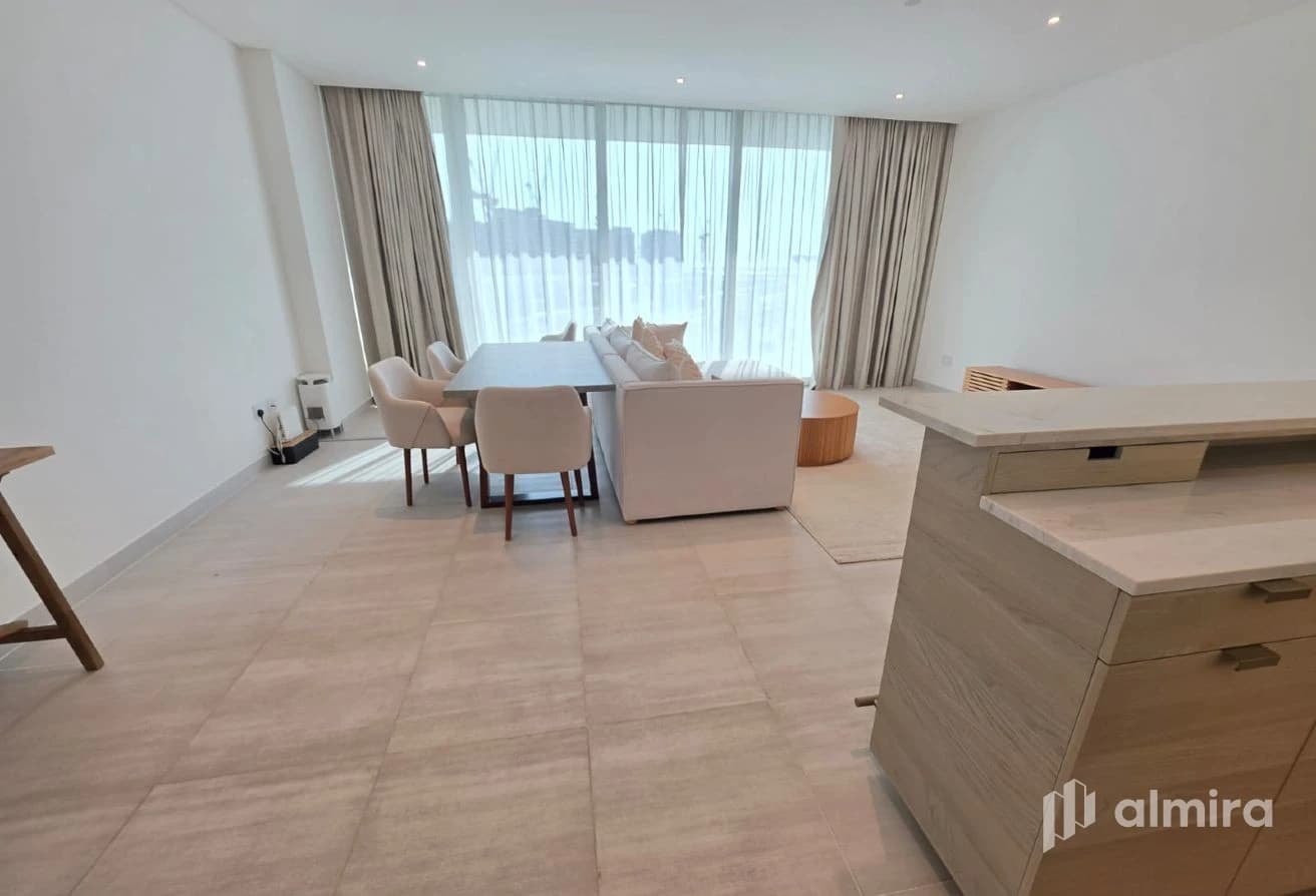 Simplex |Sea and Zayed Museum View| Semi Furnished